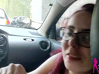 I Showed My Ass On The Street And The Delivery Guy Sucked Me In The Car