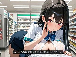 Late-Night Busty Clerk's Secret Titjob ASMR