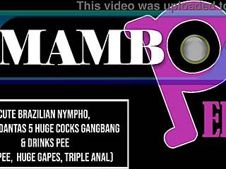 cute brazilian nympho bianca dantas takes 5 huge cocks in gangbang with dap pee anal triple anal huge gapes bbc monster cocks ob383