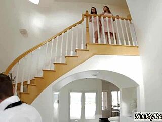 Whoa, bisexual bridesmaids devour handjobs at wild swinger party compilation!