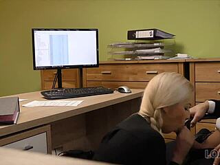 Karol Lilien begs for unstoppable cash sex pounding outdoors.