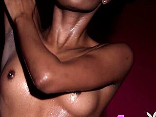 Petite Ebony Milf Alicia Strips Lingerie In Hot Solo Posing Session Revealing Stunning Naked Body And Curves