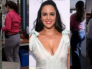 Melissa fumero's juicy latina curvy ass bent over!