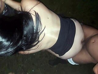 Two Cocks Pound Me After Party On Roadside Edge!