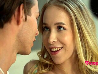 damn this lingerie on my petite teen sis feels too tingly hot