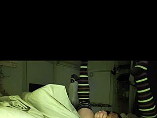 Petite Brunette's Long Hair Swings in Exotic Dildo Masturbation Tease