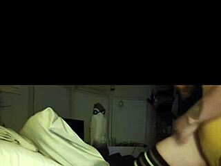 Petite Brunette's Long Hair Swings in Exotic Dildo Masturbation Tease