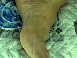 Sexy fat milf in panties reveals naked pussy and big breasts