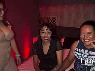 Can this swinger wife really fuck a single guy while her cuckold husband watches in lingerie?