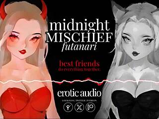 Erotic audio FF4M with two FUTANARI women USING you at party for 3WAY FACEFUCK pegging ANAL