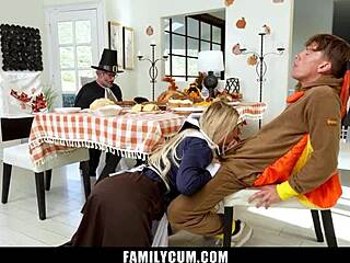 Horny family members caught fucking and sucking