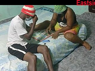 Ludo game with Miracle Porn turns into hardcore banging session featuring African big dick and wet pussy action