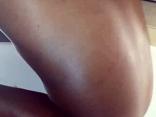 bbc craves anal assfucking at gloryhole with ebony milf bent over doggystyle