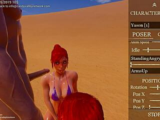 Retro Redhead Anal Assfucking in Wild Blue Films Frenzy