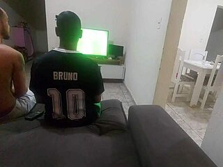 brazilian wife loses bet fucks friend's huge cock