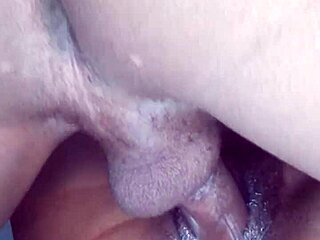 Fingering my pussy missionary till I squirt wildly