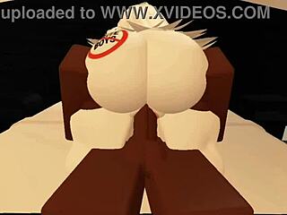 roblox shy girl turns super horny with big cock 😈🍆💦