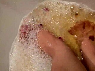 Rose Petals and Herbs Wash My Tired Bare Feet Sensually