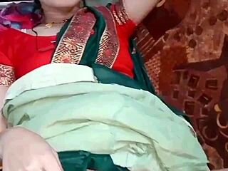 Newlywed Indian couple screams through hardcore sofa fucking in Hindi!