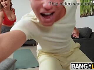 Brandy Renee shakes her round big tits everywhere