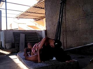 skinny thai teen slut gives stepdad her tight ass on the terrace