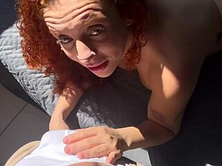 Brazilian teen's tight pussy wrecked by friend's husband's monster cock creampie