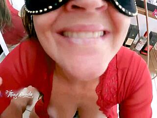 big cock chokes my milf throat till facial cumshot mouthful and drooling orgasm