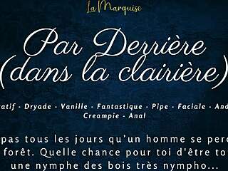 French Nympho Anal in Clearing - Par Derrière!