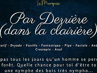 French Nympho Anal in Clearing - Par Derrière!