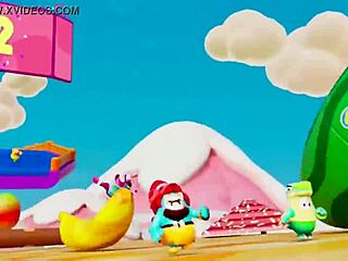 Perdiste Fall Guys? Paga con creampie aposta!