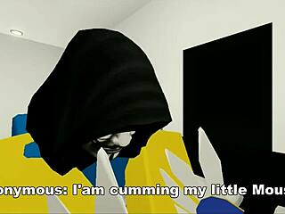 Mouseycherie Fucked Hard Cum Covered Roblox Cartoon