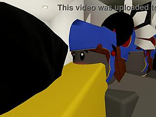 Mouseycherie Fucked Hard Cum Covered Roblox Cartoon