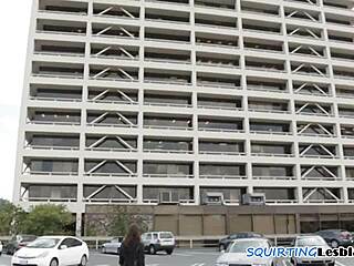 squirting lesbians finger hairy pussies till they explode?