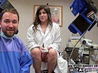 Doctor Tampa Forces Hitachi Orgasms on Sophia Valentina's Shaved Pussy