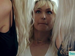 busty milf babes dive pussies in wild lesbian threesome orgy