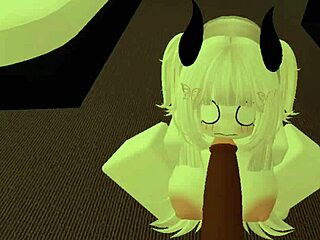 roblox shy girl turns super horny with big cock 😈🍆💦