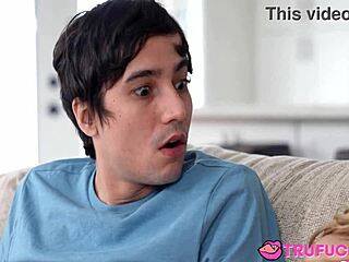 my stepsis harley king and molly little share petite teen threesome