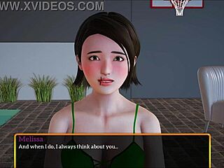 playing games with my new brunette family small tits fun