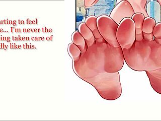 genshin noelle's paizuri footjob joi for new servant 😍👣