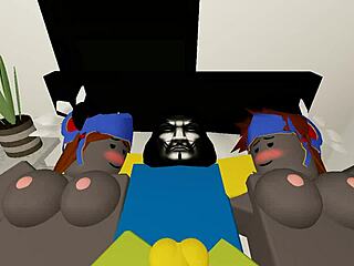 Mouseycherie Fucked Hard Cum Covered Roblox Cartoon