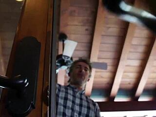 Jennifer Max's Tits Drenched in Massive Semen Cumshot Explosion