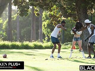 bbc-loving brunette sawyer cassidy spit-roasted by two monster cocks damn