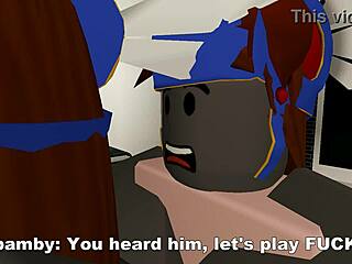 Mouseycherie Fucked Hard Cum Covered Roblox Cartoon