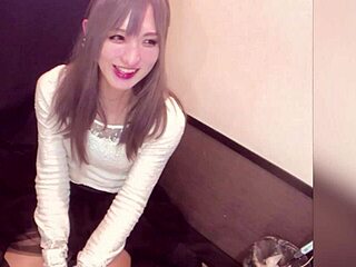 long haired crossdressing ladyboy anal masturbates live on cam so cute