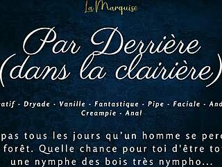 French Nympho Anal in Clearing - Par Derrière!