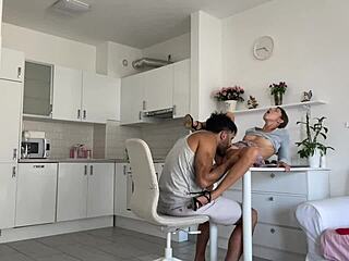 you won't believe this bts pounding of a lingerie-clad latina pornstar addict!