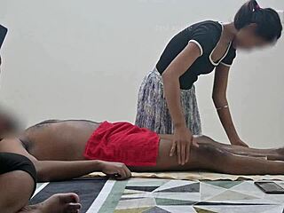 Step sister watches my happy ending massage climax