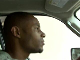 Step Mom Pickup Interracial Big Cock Creampie Outdoor!