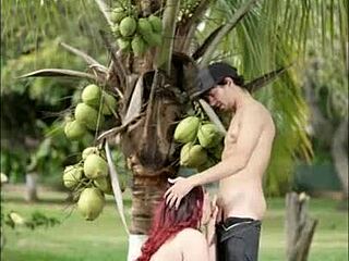 Why Not Lick This Milf's Huge Ass Outdoors?