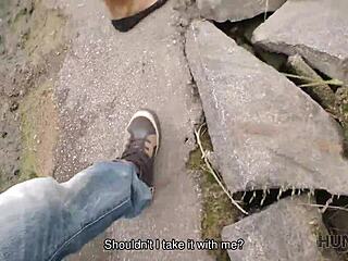 Hunt4k Guy Lets Stranger Fuck Cute Czech GF Liliane For Cash